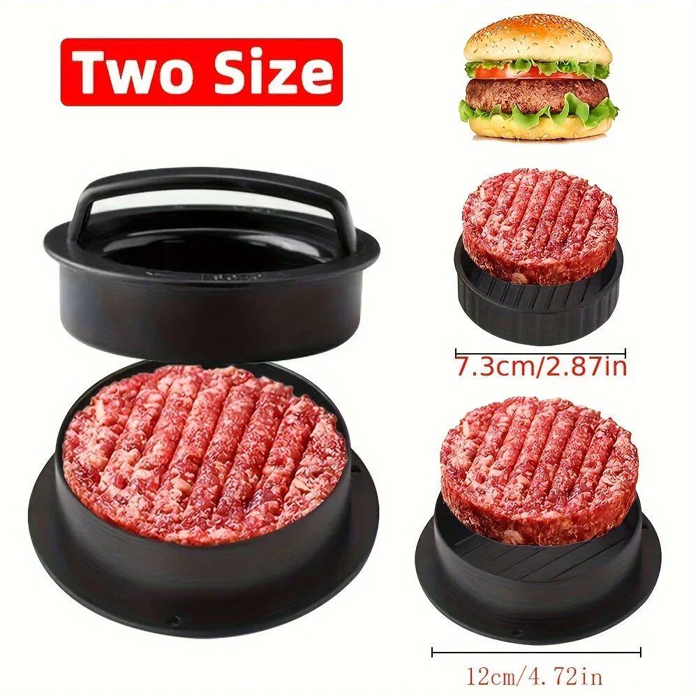 Round Hamburger Burger Press Beef Grill Food-Grade ABS Hambu
