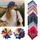 Bohemia For Style Square Vintage Headband Bandana Scarf Wome