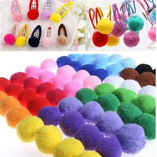 200Pcs/Pack Mixed Size Pompoms Soft Pom Poms Fur Balls DIY H