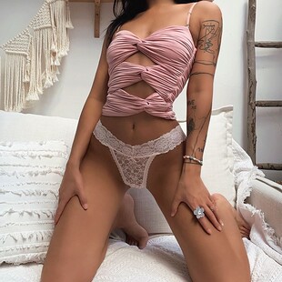 back Underwear Panties String Thong Sexy Women Size Plus