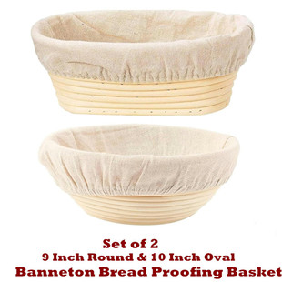 Banneton Bread Proofing Basket Sourdough Baking Bowls