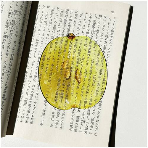 Reading Bookmark  Simulation Fruit Bookmark Desktop Decor Bo