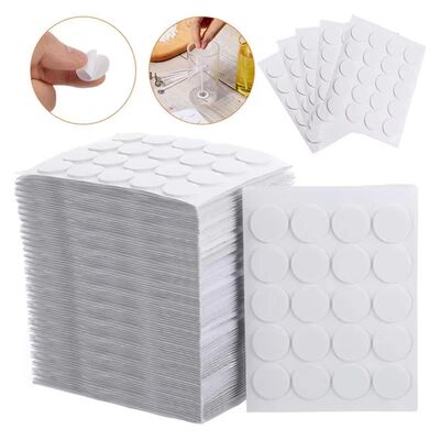 100pc Candle Wick Stickers Adhesive Heat Resistance Foam Dou