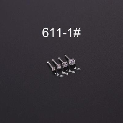 Nose piercing zircon nose nail nose ring puncture single