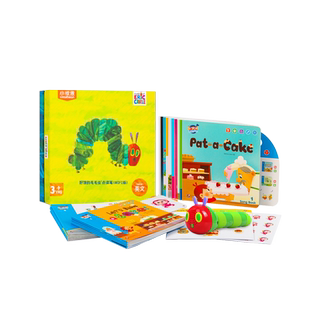 小彼恩毛毛虫点读笔彩虹兔古力小超人Q-play 启蒙