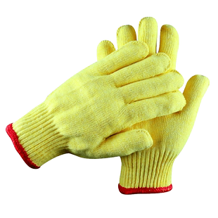 劳保手套黄棉纱手套耐磨加厚加密棉线透气吸汗工作机械维修工人