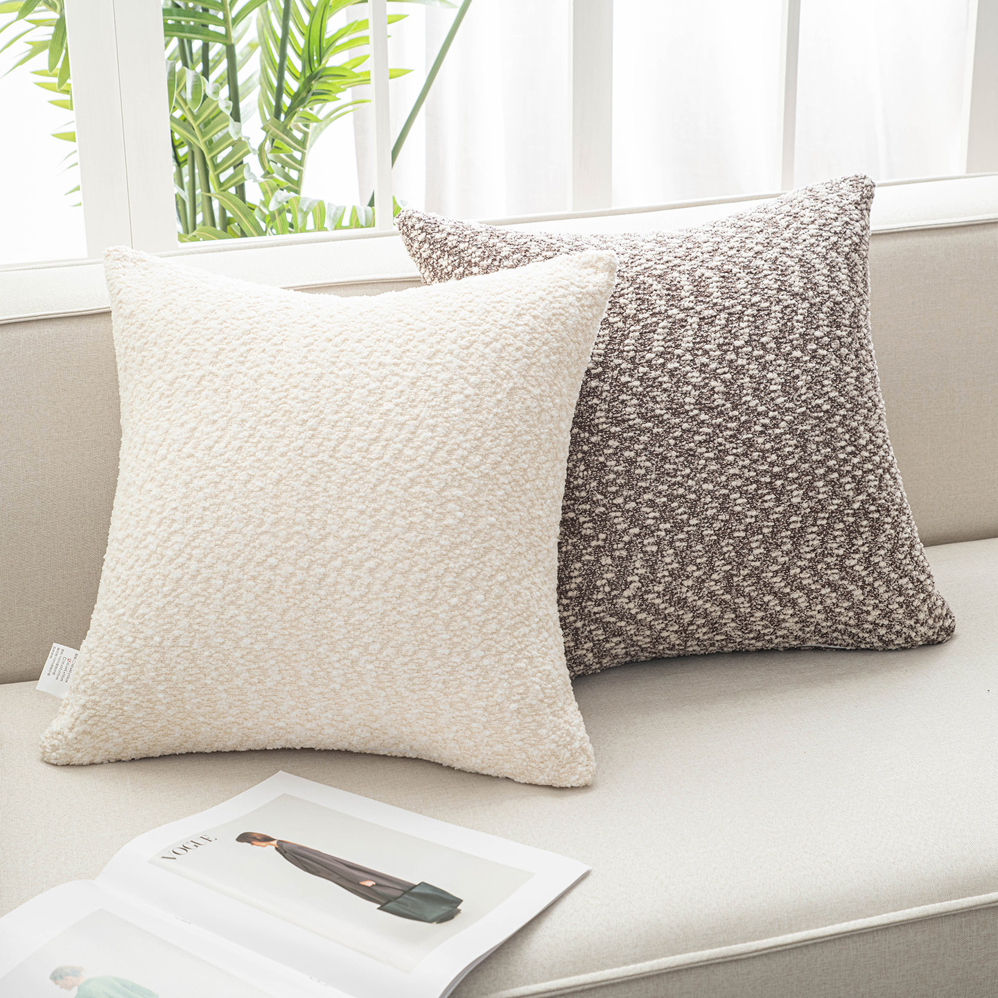 圈圈绒2026新款客厅沙发抱枕靠垫高级感可拆洗车载飘窗靠背靠枕套,居家布艺,靠垫/抱枕,淘宝优惠券,粉丝福利购,淘宝优惠卷