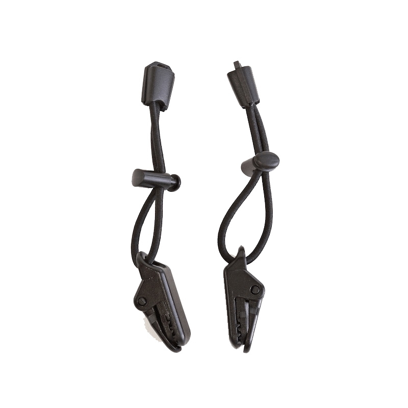 多功能实用扣具 马拉松装备 跑步腰包扣具弹力绳号码夹