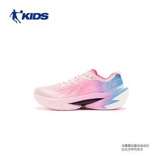 飞影PRO YOUNG2乔丹跑步鞋夏季网面透气儿童运动鞋青少年碳板跑鞋