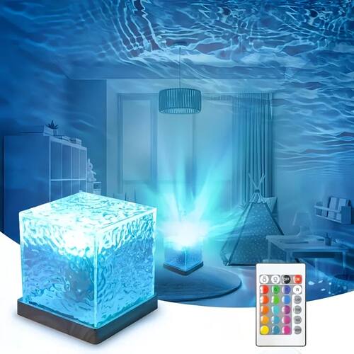 16Colors Ocean Wave Aurora Projector Light Touch LED Night L