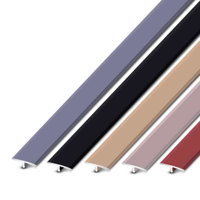 铝合金T型背景墙装饰条不锈钢嵌入式收口压条衣柜门金属T型填缝条