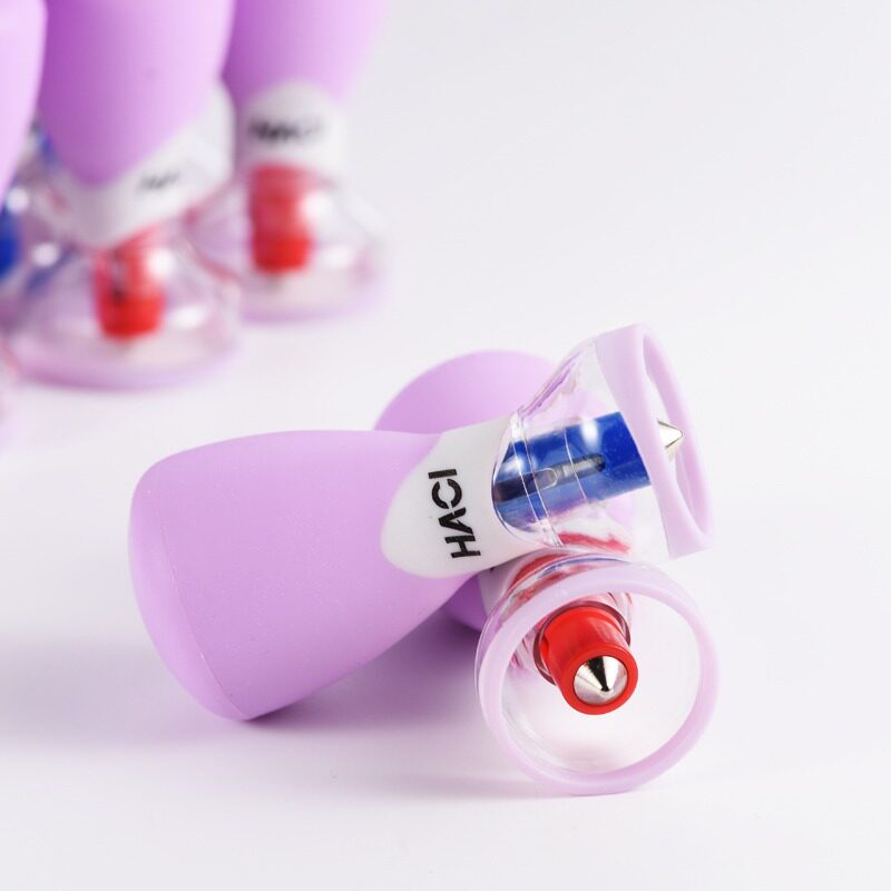 哈慈五行针紫色单针散针补充美容院同款拔罐负压罐养生走罐家用