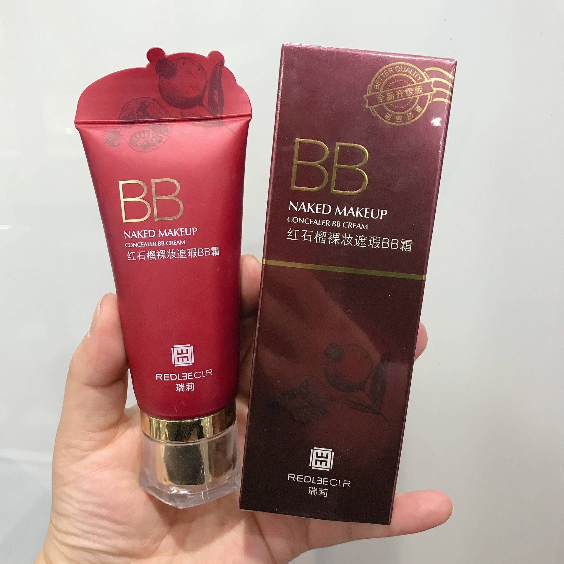 瑞莉红石榴裸妆BB霜|均匀肤色+