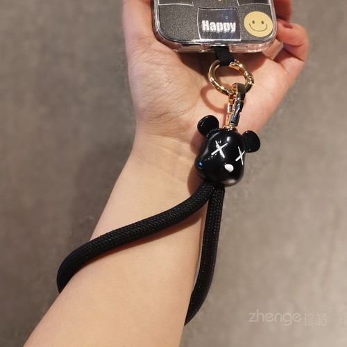 手机挂绳短款手腕绳编织手绳挂链