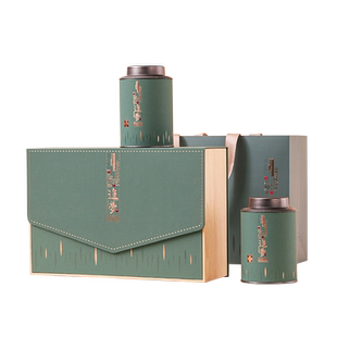 茶叶罐包装盒空礼盒龙井茶碧螺春礼品盒安吉白茶礼盒装空盒可定制