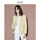 花纱箱型外套LWL351W00400 进口时尚 长绒棉 Laurel劳芮春新款