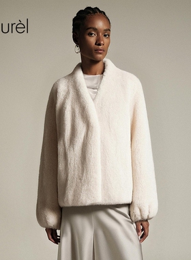 【丹麦紫金标水貂】Laurel劳芮25秋新款水貂毛皮外套LWL354S00900