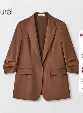 Laurel劳芮新款干练七分袖西装LWD356T02500