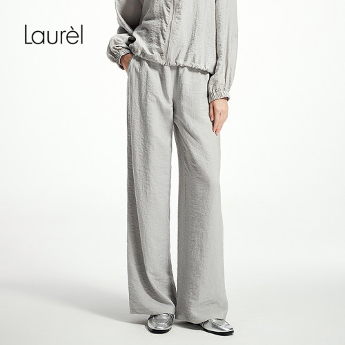 【芮动系列】Laurel劳芮新款云雾丝户外阔腿裤LWL361K04200