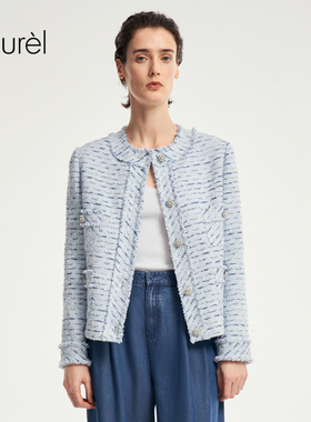 【小香风】Laurel劳芮新款航海法式小香风短外套女LWD353W00800