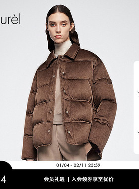 【丝驼绒】Laurel劳芮新款宽松羽绒服LWL364L00800