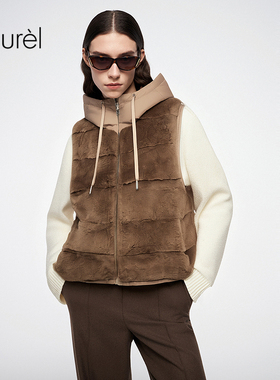 【丹麦皇冠级进口水貂】Laurel劳芮新款皮草背心LWL364S02100