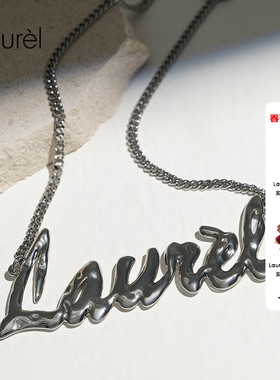 【铜】Laurel劳芮新款新款LOGO合金项链LWL363J00100