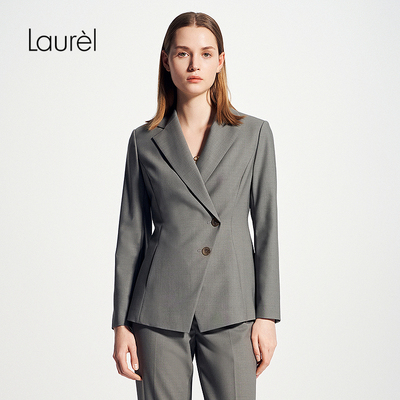 【绵羊毛】Laurel劳芮干练修身格雷系西装女LWD366T01500