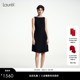收腰船领及膝连衣裙LWD344Y08500 无袖 三醋酸 Laurel劳芮新款