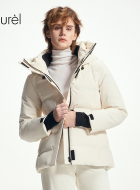 Laurel劳芮新款工装风羽绒服女LWD353L01800