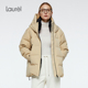 立领连帽羽绒服LWD364L03400 Laurel劳芮新款 白鹅绒