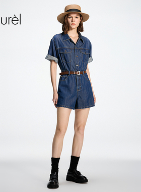 【舒爽莱赛尔牛仔】Laurel劳芮26春新款游牧风连体裤LWD371K01800