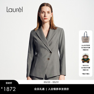 格雷系西装 Laurel劳芮干练修身 女LWD366T01500 绵羊毛