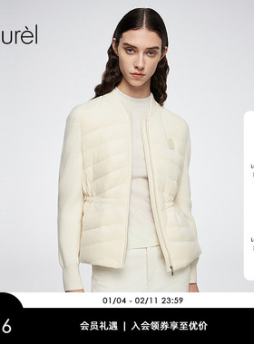 【灯芯绒料】Laurel劳芮新款收腰排骨羽绒服LWL363L01400