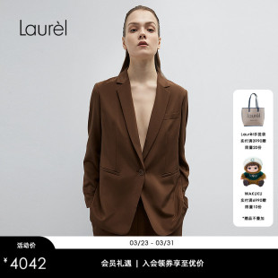 可露丽真丝软西装 Laurel劳芮经典 LWL361T08300 桑蚕丝