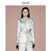 女LWL352T07600 绑结渐变扎染渐变西装 秀场同款 Laurel春夏新款