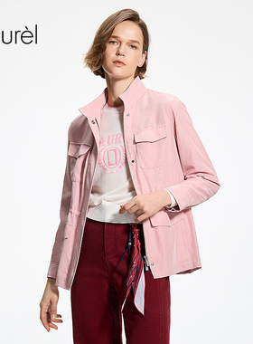 【20mm丝棉纺】Laurel劳芮26春新款立领轻机能外套LWL371W00900