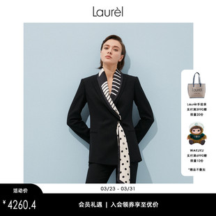女 Art艺术丝巾西装 LWL321T00100 三醋酯Twilly Laurel劳芮春款