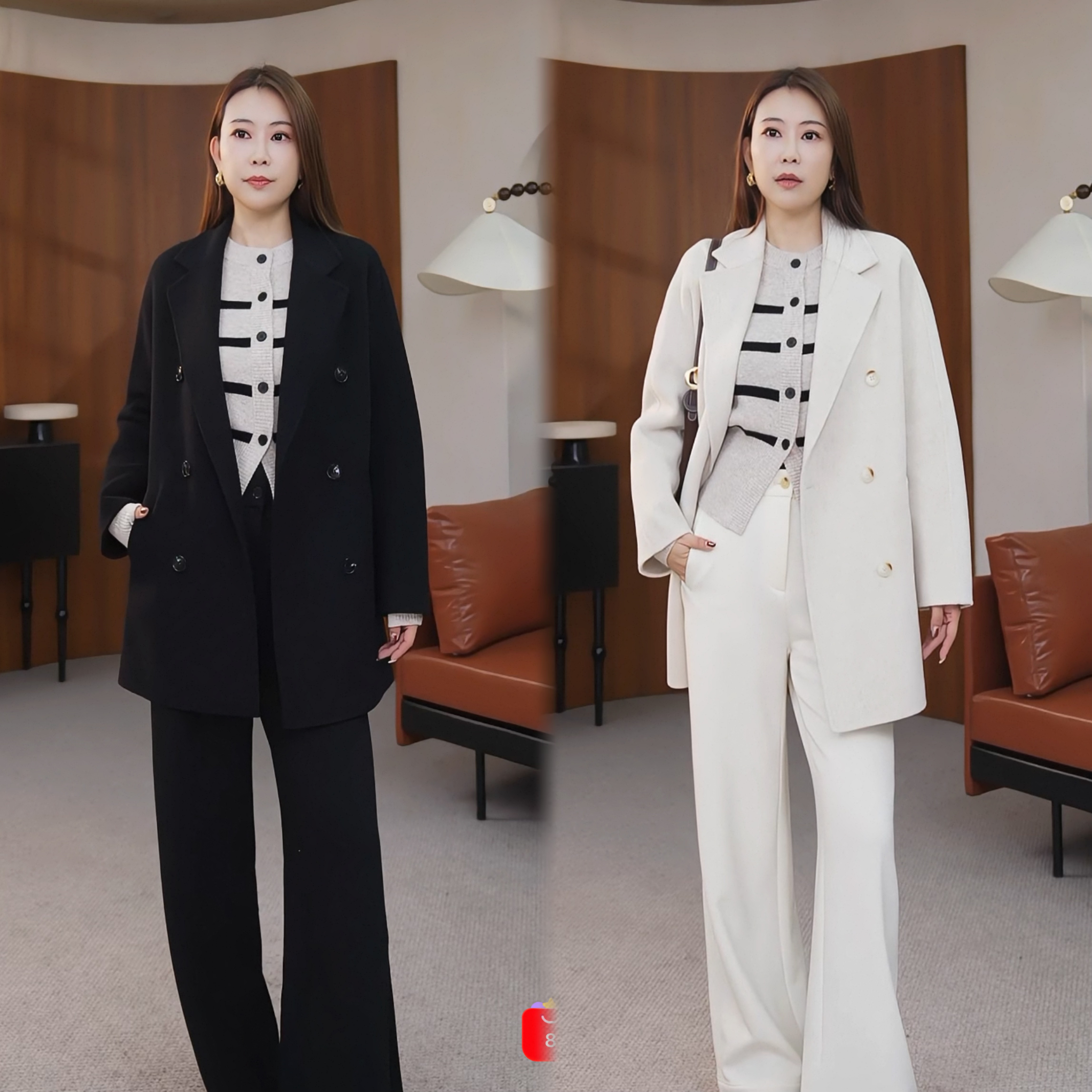 【大乐严选】【绵羊毛】Laurel劳芮新款大衣LWD353D03300