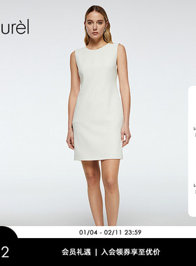 【醋酯纤维】Laurel劳芮新款无袖简约连衣裙女LWD363Y02200
