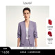 Laurel劳芮新款 轻薄绵羊毛 高智无领收腰西服女LWD353T02300