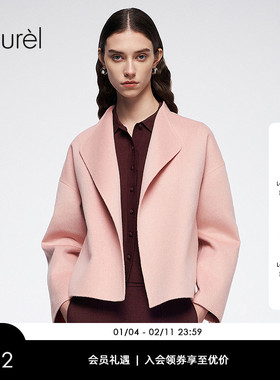 【超细支羊毛料】Laurel劳芮新款新款衬衣式外套LWL364M09400