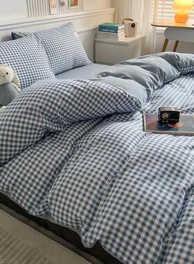 4 pcs bed sheets set beddings cotton flat Sheet Pillowcases