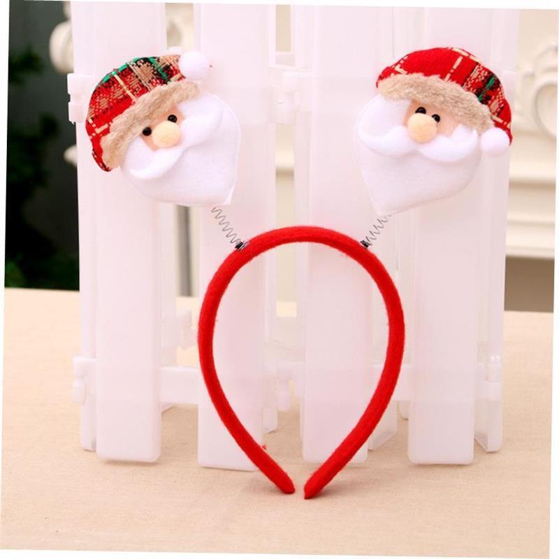 Christmas headband Headband Chris无品牌/tmas party ornament