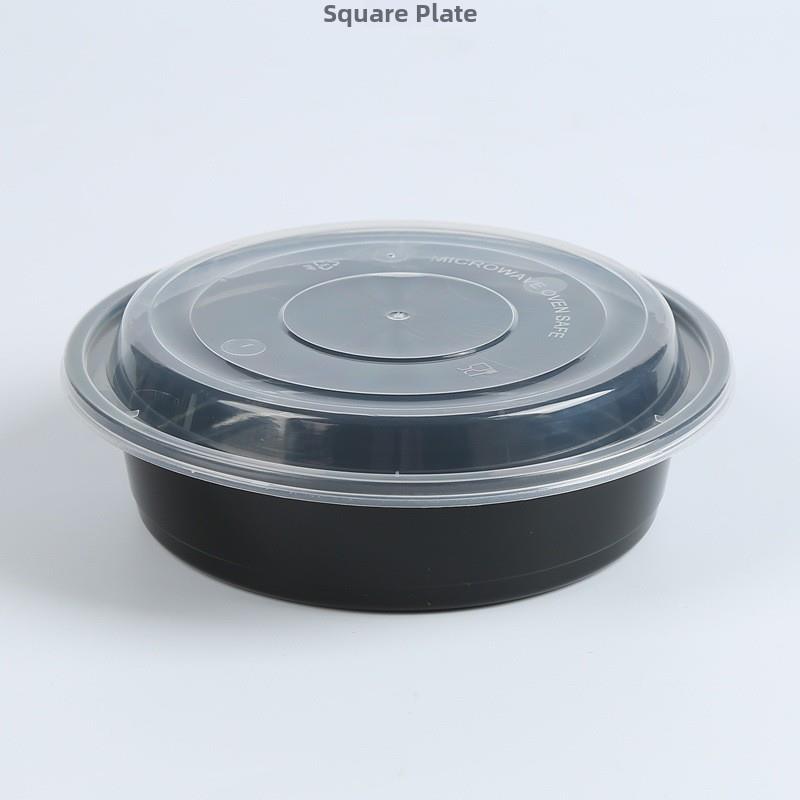 Y900/700/450 American round disposable meal box, blaRSHck pl