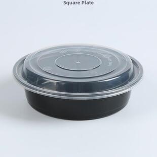 Y900/700/450 American round disposable meal box, blaRSHck pl