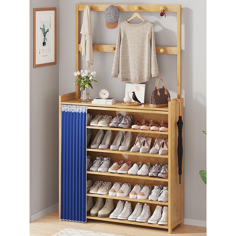 Multi layer space saving shoe rack, simple shoe rack, clothi