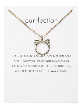 Gold Color Key Circle Necklace For Women fashion couple gift