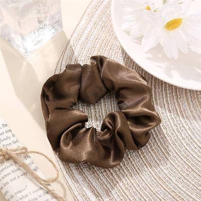 ins wind retro womens large headband hair rope accessories