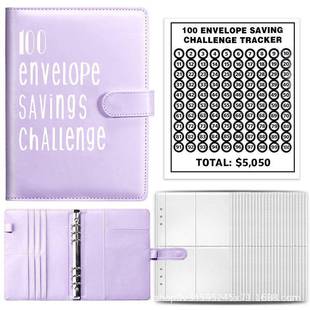 100envelope savings challenge book money budget binder cash